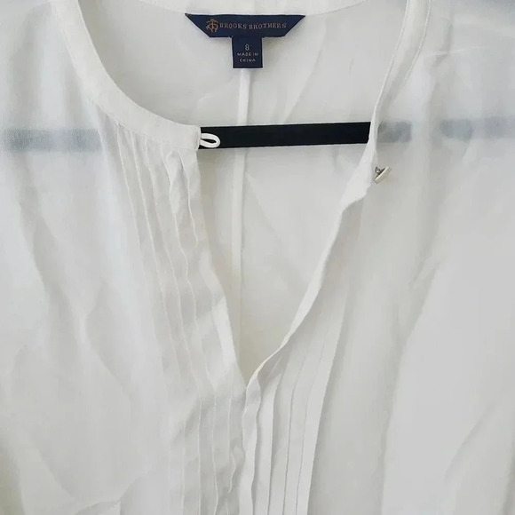 Brooks Brothers White Blouse - Picture 5 of 9